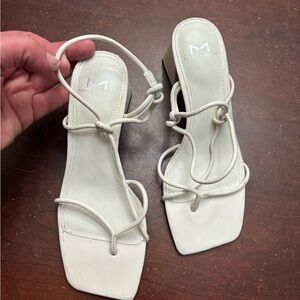 Marc fisher sandals woman’s size 6 block 1-1/2”heel preloved but good luxury